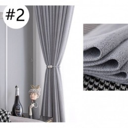 Cortina Moderna De Cor Sólida Feita Sob Medida, Cortinas Blackout Para Sala De Estar
