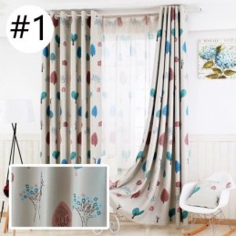 Cortina De Quarto Infantil Com Estampa De Árvore Pequena, Feita Sob Medida, Para Jardim De Infância