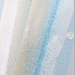 Cortina Transparente Com Bordado Floral Feita Sob Medida, Cortina De Tule Elegante Para Sala De Estar