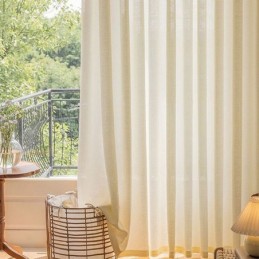 Cortinas Nórdicas De Tule, Cortina Moderna De Voile Transparente, Feita Sob Medida Para Sala De Estar E Quarto