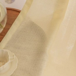 Cortinas Nórdicas De Tule, Cortina Moderna De Voile Transparente, Feita Sob Medida Para Sala De Estar E Quarto